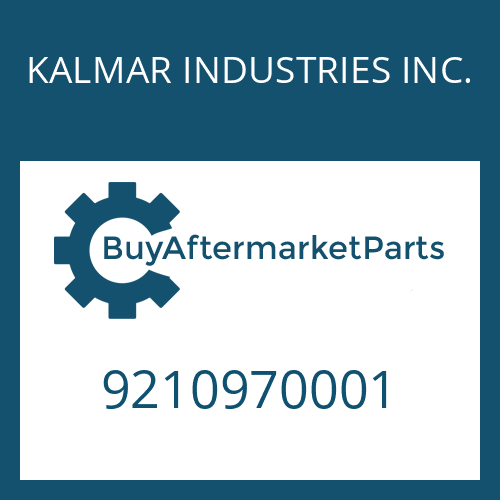 KALMAR INDUSTRIES INC. 9210970001 - FILTER