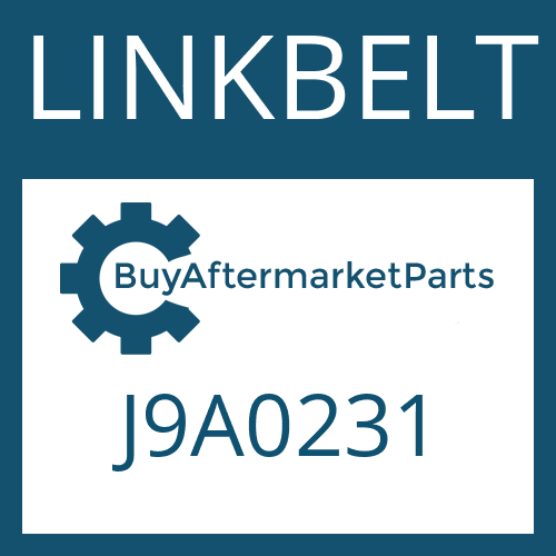 LINKBELT J9A0231 - FILTER