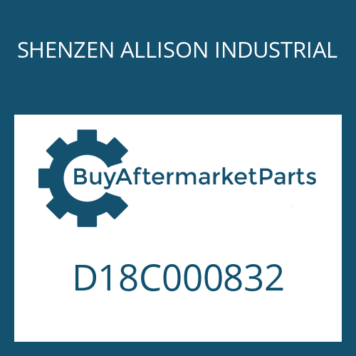 SHENZEN ALLISON INDUSTRIAL D18C000832 - BOLT