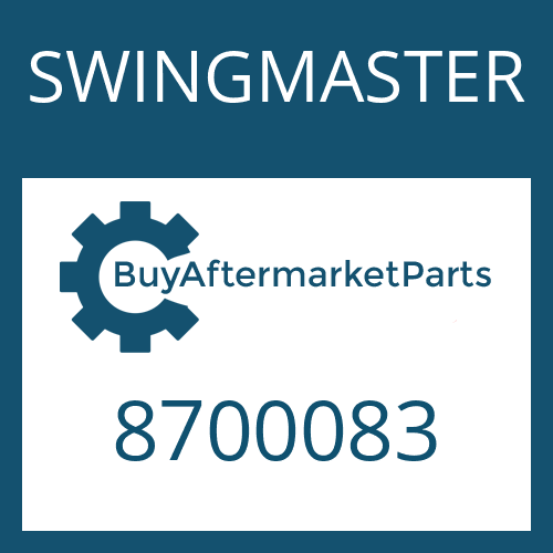 SWINGMASTER 8700083 - OIL SEAL