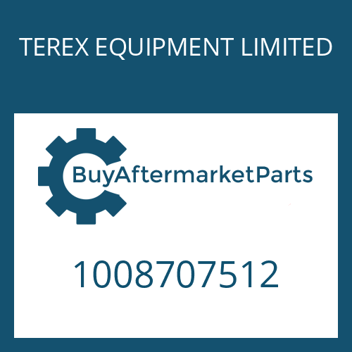 TEREX EQUIPMENT LIMITED 1008707512 - BOLT