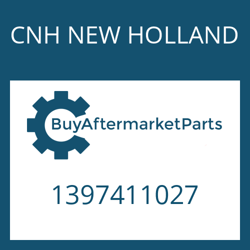 CNH NEW HOLLAND 1397411027 - PLUG