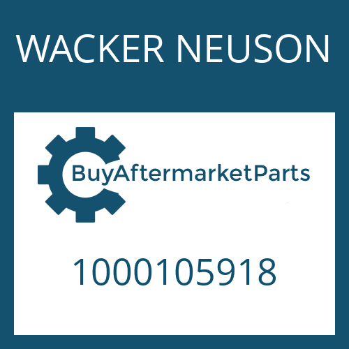 WACKER NEUSON 1000105918 - REDUCTION BUSHING