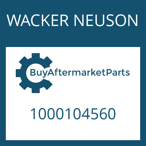 WACKER NEUSON 1000104560 - CLUTCH DISC