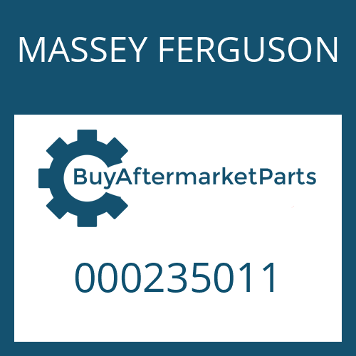 MASSEY FERGUSON 000235011 - BOLT