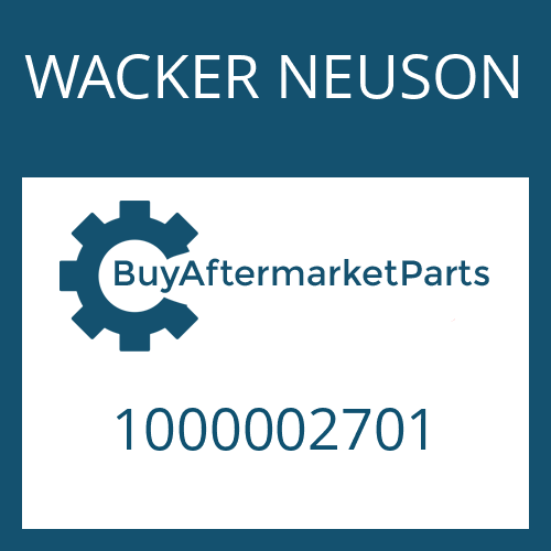 WACKER NEUSON 1000002701 - SPRING