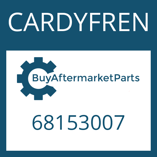 CARDYFREN 68153007 - FLANGE YOKE DIN