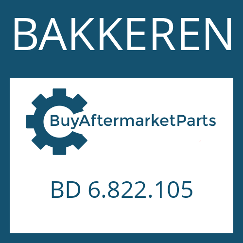 BAKKEREN BD 6.822.105 - Flange Yoke