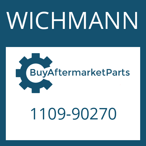 WICHMANN 1109-90270 - Flange Yoke