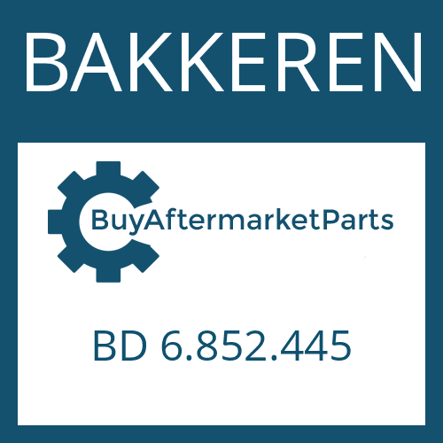 BAKKEREN BD 6.852.445 - Flange Yoke