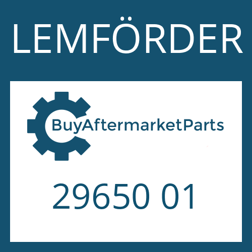 LEMFÖRDER 29650 01 - Center Bearing Assembly