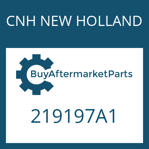 CNH NEW HOLLAND 219197A1 - PLUG