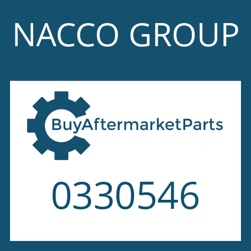 NACCO GROUP 0330546 - WIPER