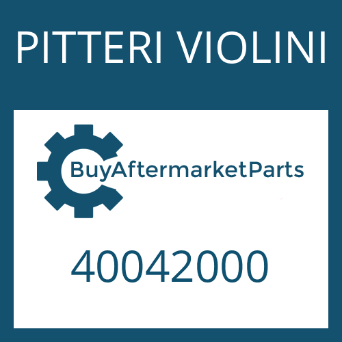 PITTERI VIOLINI 40042000 - U-JOINT-KIT