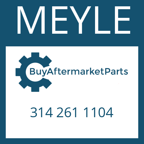 MEYLE 314 261 1104 - U-JOINT-KIT