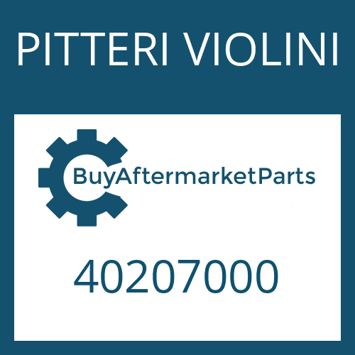 PITTERI VIOLINI 40207000 - U-JOINT-KIT