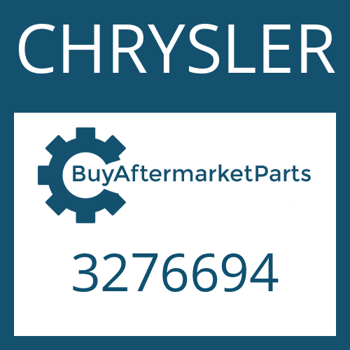 CHRYSLER 3276694 - U-JOINT-KIT