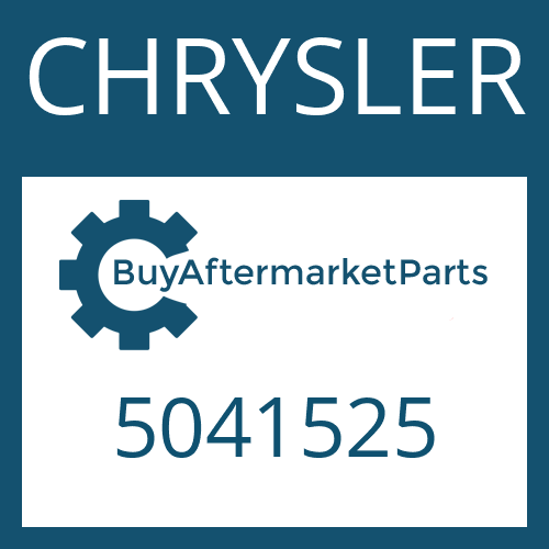 CHRYSLER 5041525 - U-JOINT-KIT