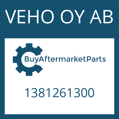 VEHO OY AB 1381261300 - FLANGE SAE