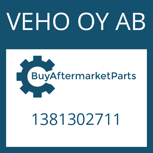 VEHO OY AB 1381302711 - SLIP JOINT