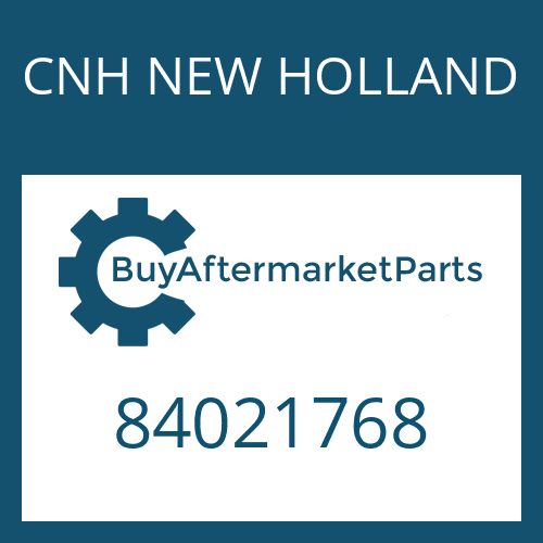 CNH NEW HOLLAND 84021768 - GASKET