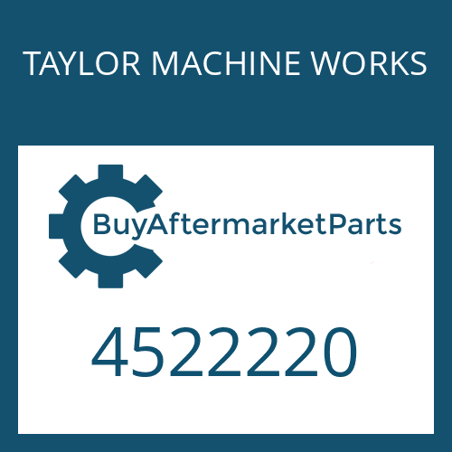 TAYLOR MACHINE WORKS 4522220 - RETAINER RING