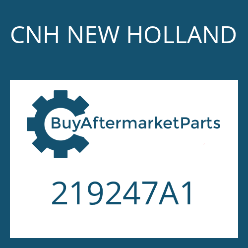 CNH NEW HOLLAND 219247A1 - WASHER for Heavy Equipment