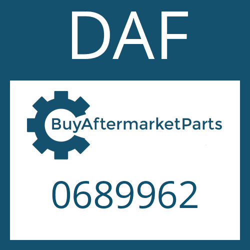 DAF 0689962 - U-JOINT KIT