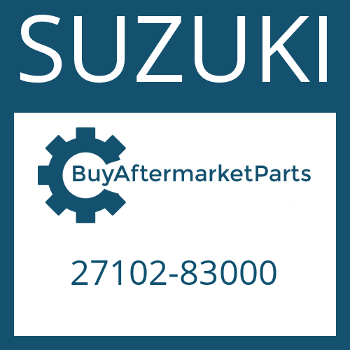 SUZUKI 27102-83000 - DRIVESHAFT WITH LENGHT COMPENSATION