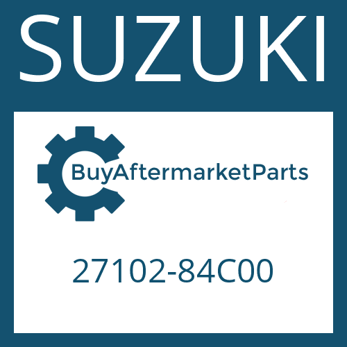 SUZUKI 27102-84C00 - DRIVESHAFT WITH LENGHT COMPENSATION