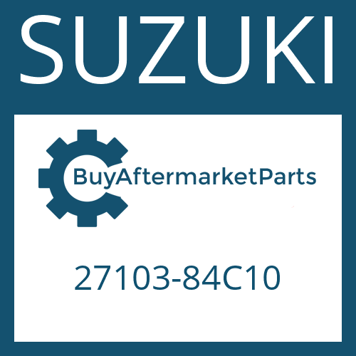 SUZUKI 27103-84C10 - DRIVESHAFT WITH LENGHT COMPENSATION