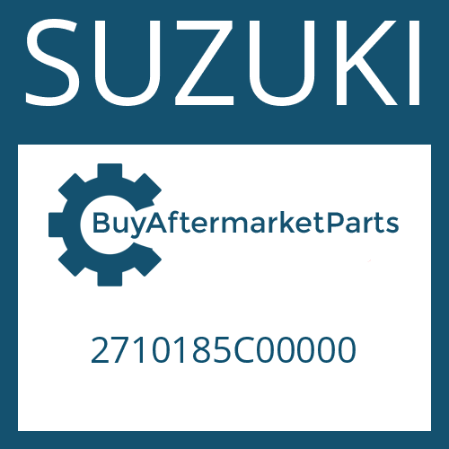 SUZUKI 2710185C00000 - DRIVESHAFT WITHOUT LENGTH COMPENSATION