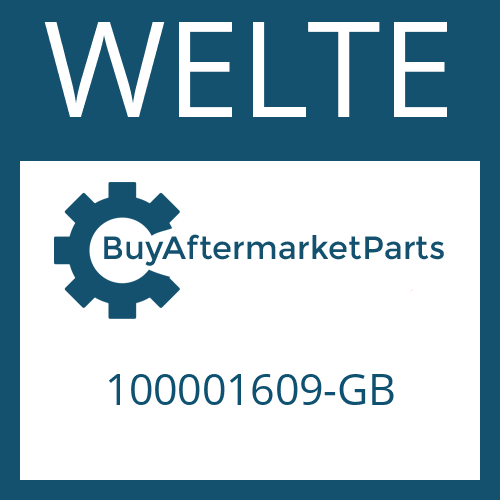 WELTE 100001609-GB - DRIVESHAFT