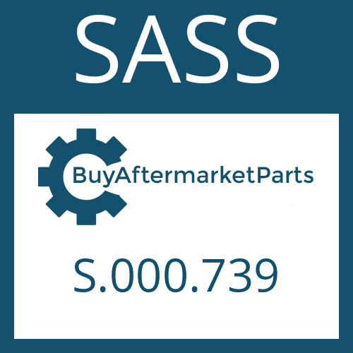 SASS S.000.739 - DRIVESHAFT