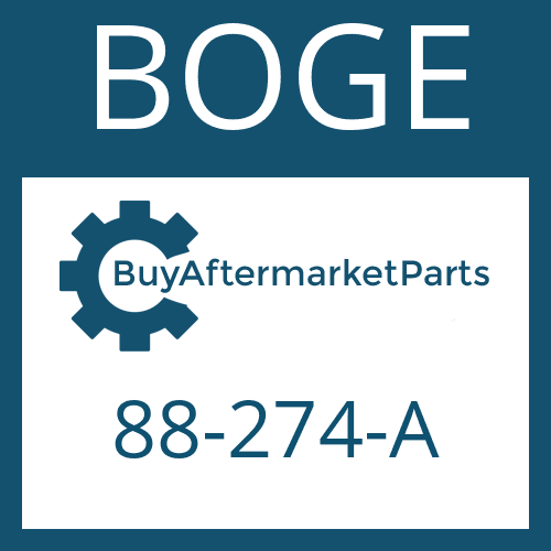 BOGE 88-274-A - CENTER BEARING ASSEMBLY