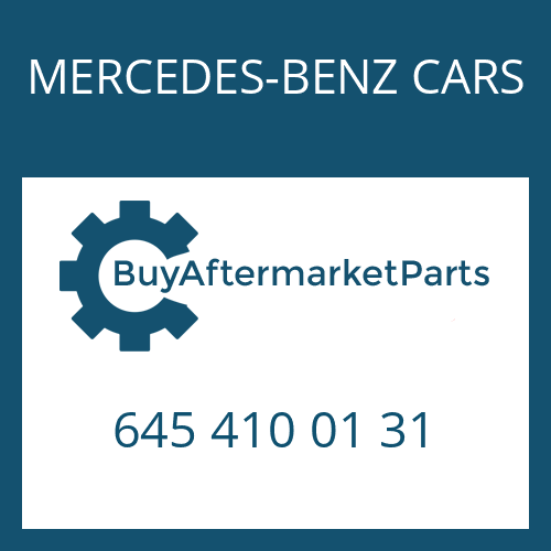 MERCEDES-BENZ CARS 645 410 01 31 - U-JOINT-KIT