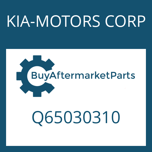 KIA-MOTORS CORP Q65030310 - U-JOINT-KIT