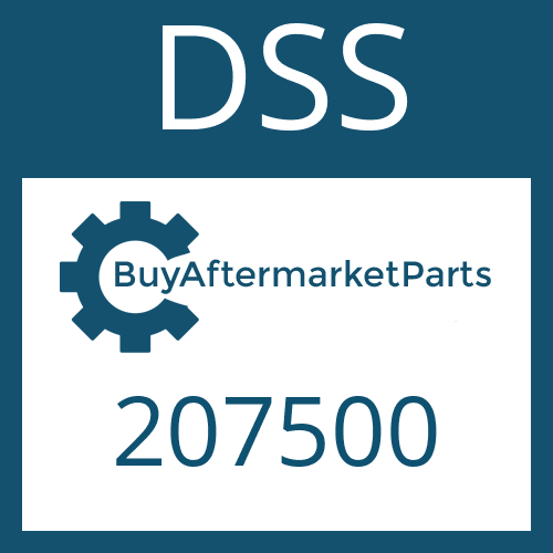 DSS 207500 - CENTER BEARING