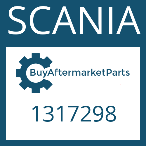 SCANIA 1317298 - DRIVESHAFT