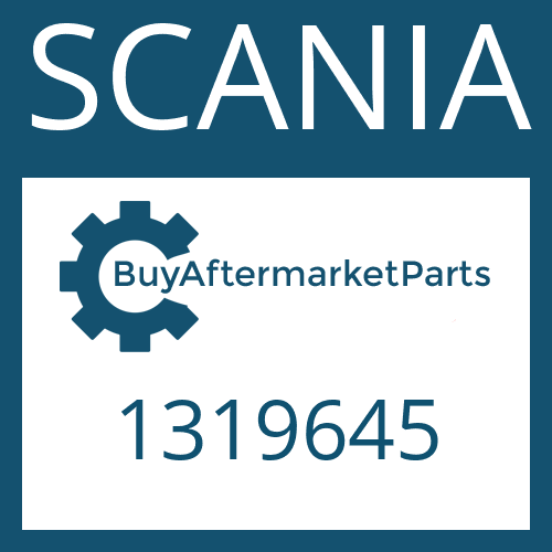 SCANIA 1319645 - END YOKE