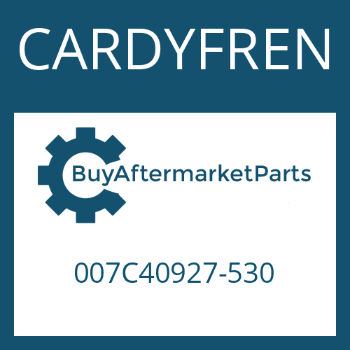 CARDYFREN 007C40927-530 - U-JOINT-KIT