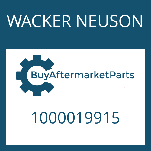 WACKER NEUSON 1000019915 - LINING KIT