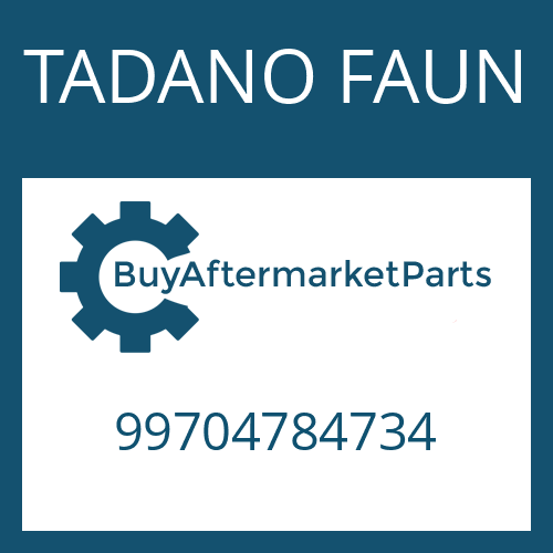 TADANO FAUN 99704784734 - FLANGE YOKE XS