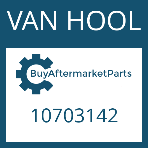 VAN HOOL 10703142 - U-JOINT KIT