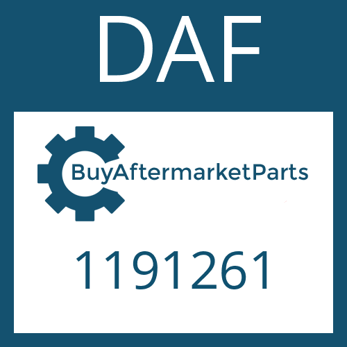 DAF 1191261 - U-JOINT KIT