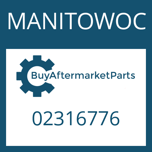 MANITOWOC 02316776 - Flange Yoke