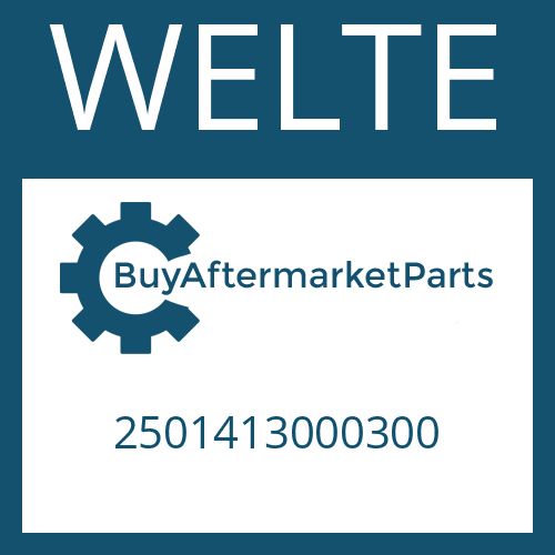 WELTE 2501413000300 - SLEEVE YOKE ASSEMBLY