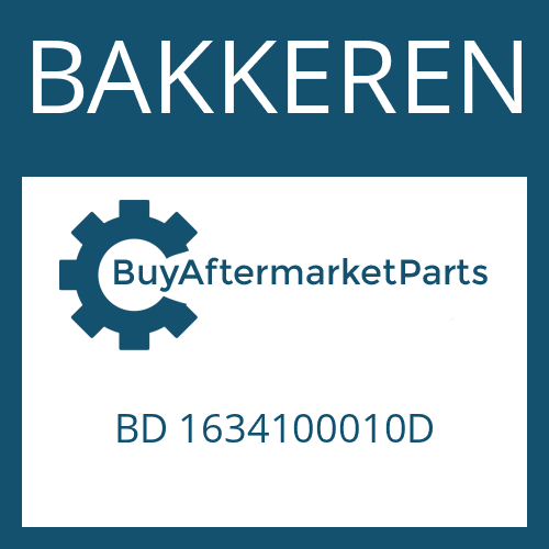 BAKKEREN BD 1634100010D - CENTER BEARING KIT