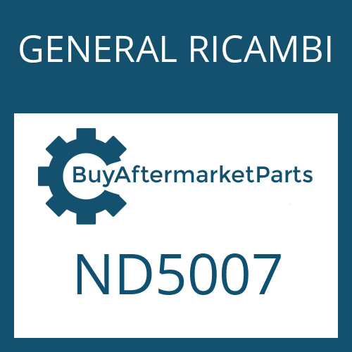 GENERAL RICAMBI ND5007 - DRIVESHAFT