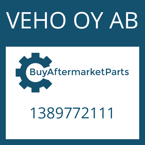 VEHO OY AB 1389772111 - COMPANION FLANGE